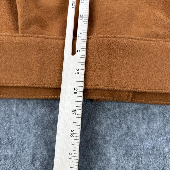 Levis Premium Jacket Womens Small Brown Trucker Quilted Lined Snap Wool A1739 - Picture 9 of 14